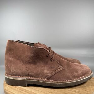 Clarks Desert Mens 11 M Brown Classic Outdoor Leather Chukka Ankle Boots Shoes